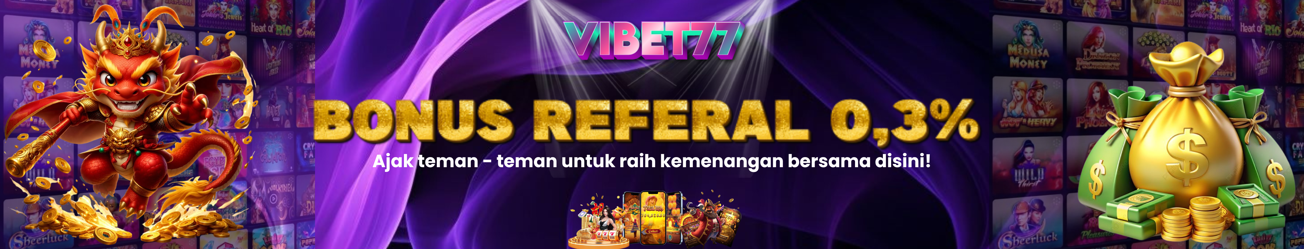 BONUS REFERAL 0,3%